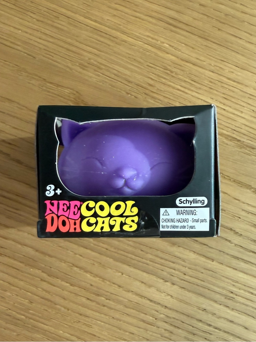 Schylling NeeDoh Cool Cat- PURPLE 🐱💜